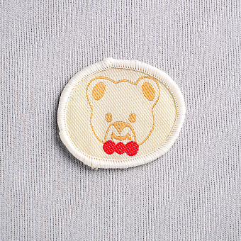 аппликация пришивная