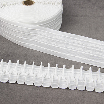 шторная лента сборки «Буфы» и «Вафельная»