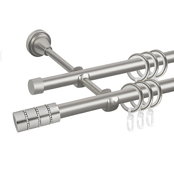 металлический шторный карниз