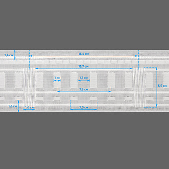 шторная монтажная лента
