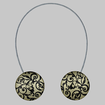 шторные круглые магниты