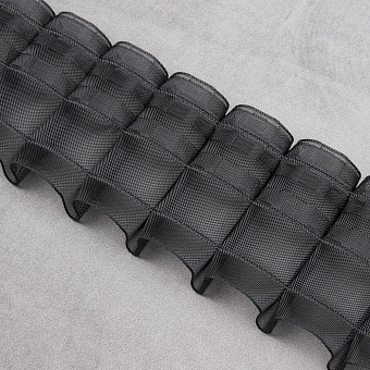 шторная лента с фиксированной карандашной сборкой