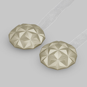 круглый шторный магнит