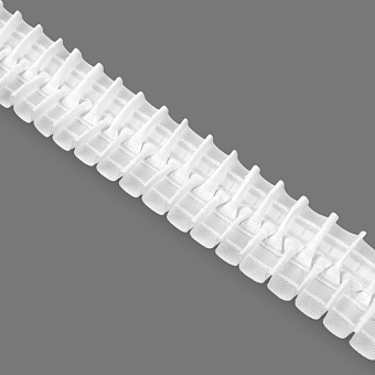 шторная лента сборки «Буфы» и «Вафельная»