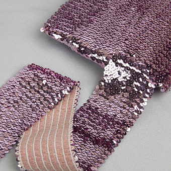 декоративная тесьма с пайетками