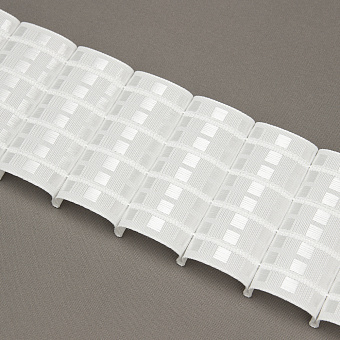 монтажная шторная лента многокарманка