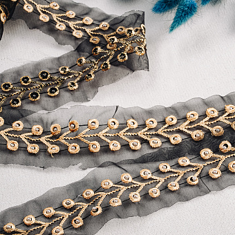 тесьма декоративная комбинированная