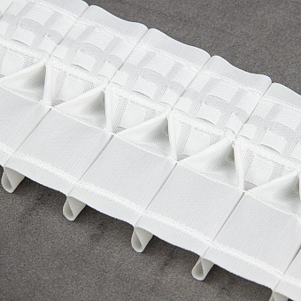 шторная лента сборки «Буфы» и «Вафельная»