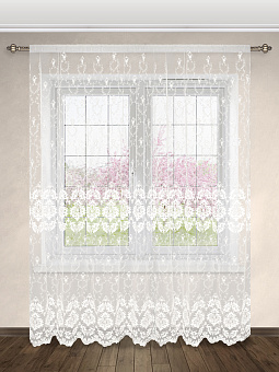 Готовая тюль комплект готовых штор тюль