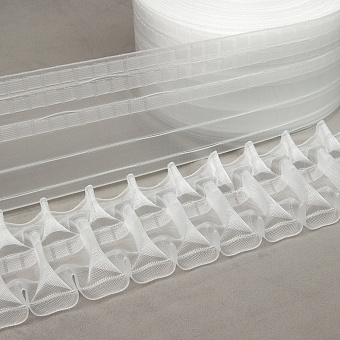 шторная лента с креативной сборкой