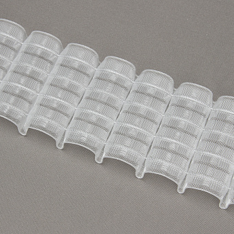 монтажная шторная лента многокарманка