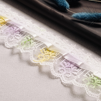 декоративная тесьма оборка