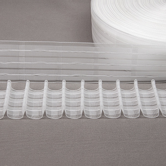 монтажная шторная лента многокарманка