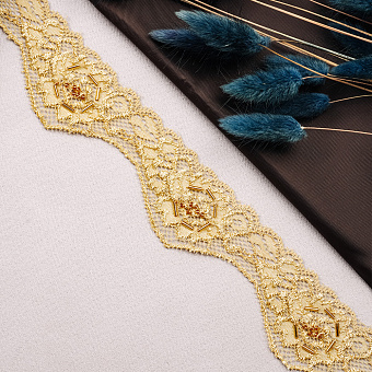 Тесьма с бисером и стеклярусом декоративная тесьма с бисером и стеклярусом