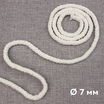 Шнур круглый хлопчатобумажный хлопчатобумажный круглый шнур