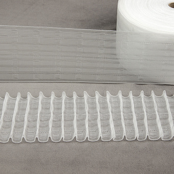 монтажная шторная лента многокарманка