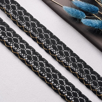 тесьма декоративная комбинированная