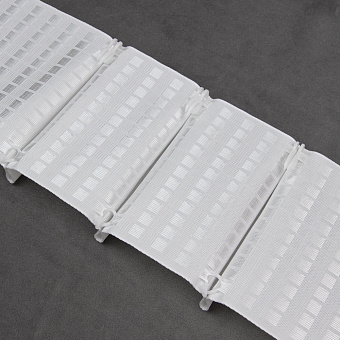 шторная лента многокарманная без кордов для ручной закладки и Системы "Волна"