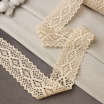 кружево вязаное