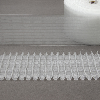 монтажная шторная лента многокарманка