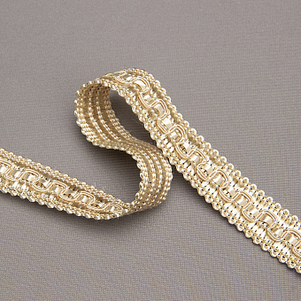 шторная декоративная сутажная тесьма