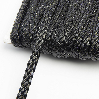 Шнур плетеный из искусственной кожи шнур плетеный