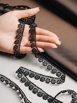 декоративная вязаная тесьма