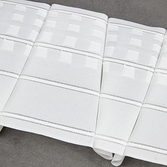 шторная лента с лучевыми групповыми складками