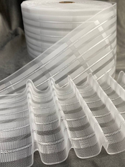 монтажная шторная лента многокарманка