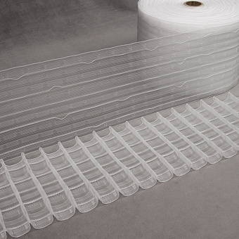 монтажная шторная лента многокарманка