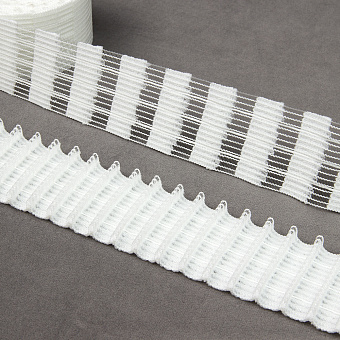 монтажная шторная лента с липучкой велкро