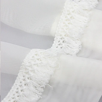 однотонная вуаль для штор