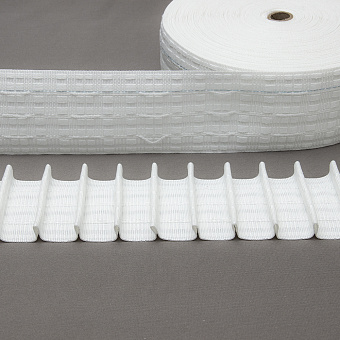 монтажная шторная лента многокарманка