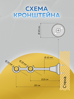 металлический карниз для штор