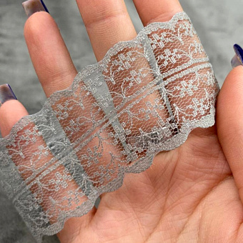 декоративное кружево на капроне