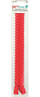 Молния 418409 Prym Love S11 декоративная потайная 40 см красная (1уп - 1шт)