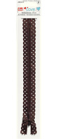 Молния 418411 Prym Love S11 декоративная потайная 40 см темно-коричневая (1уп - 1шт)