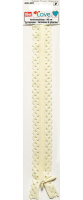 Молния 418412 Prym Love S11 декоративная потайная 40 см натурально-белая (1уп - 1шт)