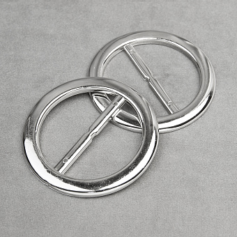 Пряжка пластиковая 3914 никель пряжка из пластика